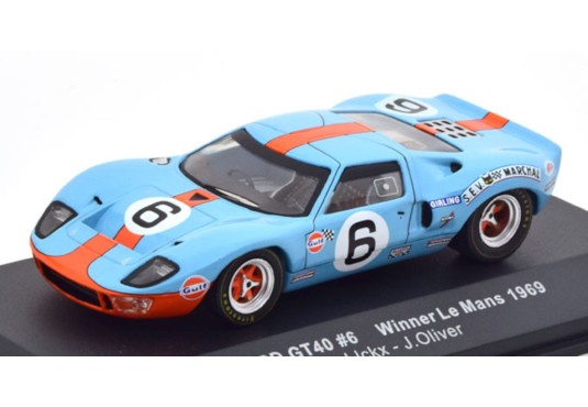 1/43 FORD GT 40 N°6 24 Heures du Mans 1969