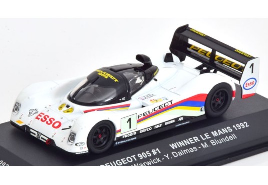 1/43 PEUGEOT 905 N°1 Le Mans 1992