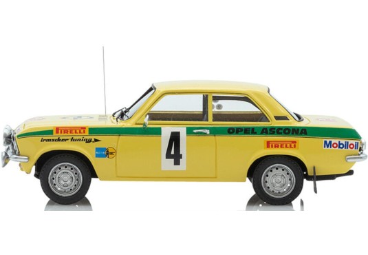 1/43 OPEL Ascona A N°4 Rallye Rüsselsheim 1973