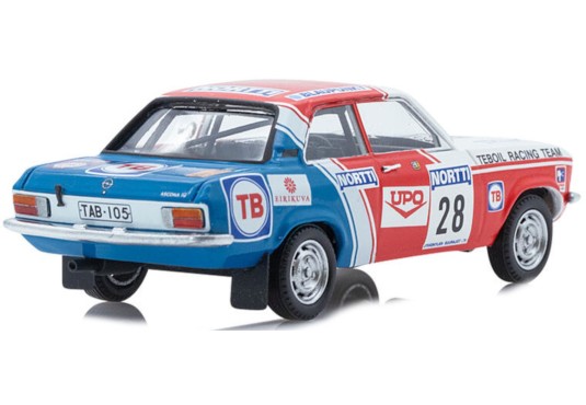 1/43 OPEL Ascona N°28 Rallye 1000 Lakes 1974