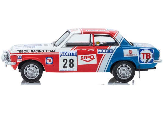 1/43 OPEL Ascona N°28 Rallye 1000 Lakes 1974
