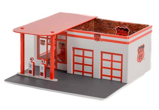 1/64 GARAGE Station PHILLIPS 66