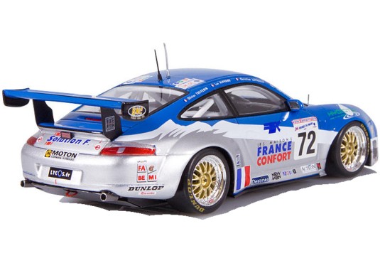 1/43 PORSCHE 996 GT3 RS Luc Alphand Aventures N°72 24 Heures du Mans 2002 PORSCHE