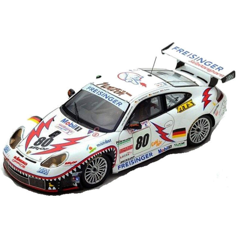 1/43 PORSCHE 996 GT3 RS Freisinger Motorsport N°80 24 Heures du Mans 2002 PORSCHE 1/43 PORSCHE 996 GT3 RS Freisinger Motorsport N°80 24 Heures du Mans 2002 PORSCHE