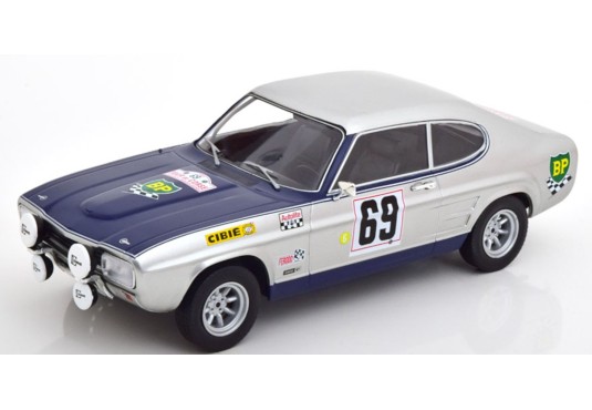 1/18 FORD Capri MK I N°69 Tour de Corse 1969