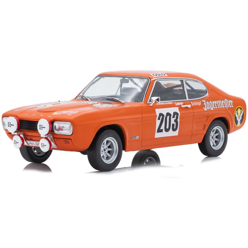 1/18 FORD Capri MKI N°203 Monte Carlo 1973