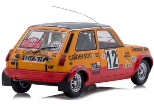 1/43 RENAULT 5 Alpine N°12 Monte Carlo 1978