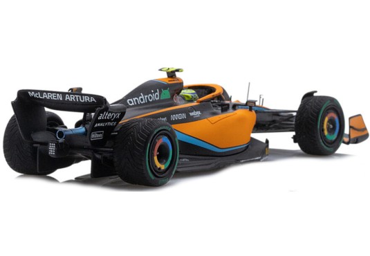 1/43 MC LAREN MCL36 N°4 Grand Prix Romagne 2022