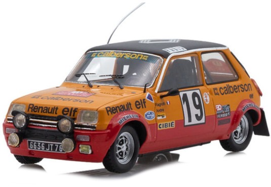 1/43 RENAULT 5 Alpine N°19 Monte Carlo 1978