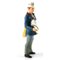 1/18 PERSONNAGE Joseph Vendeur de Journaux Maine Libre 1996 (Circuit des 24 h du Mans)