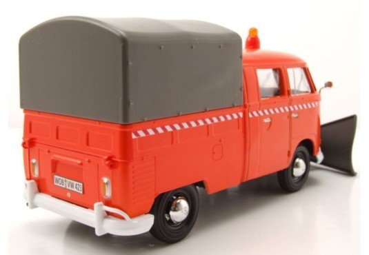 1/24 VOLKSWAGEN Combi T1 Pick up bâché Chasse neige