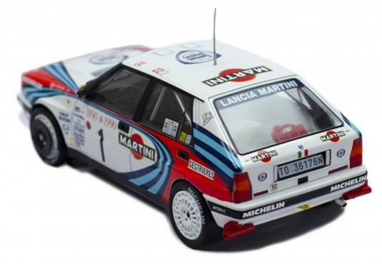 1/24 LANCIA Delta Intégrale 16V N°1 Monte Carlo 1990