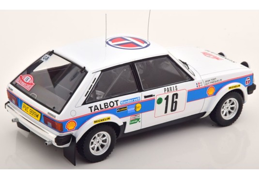 1/24 TALBOT Sunbeam Lotus N°16 Monte Carlo 1981