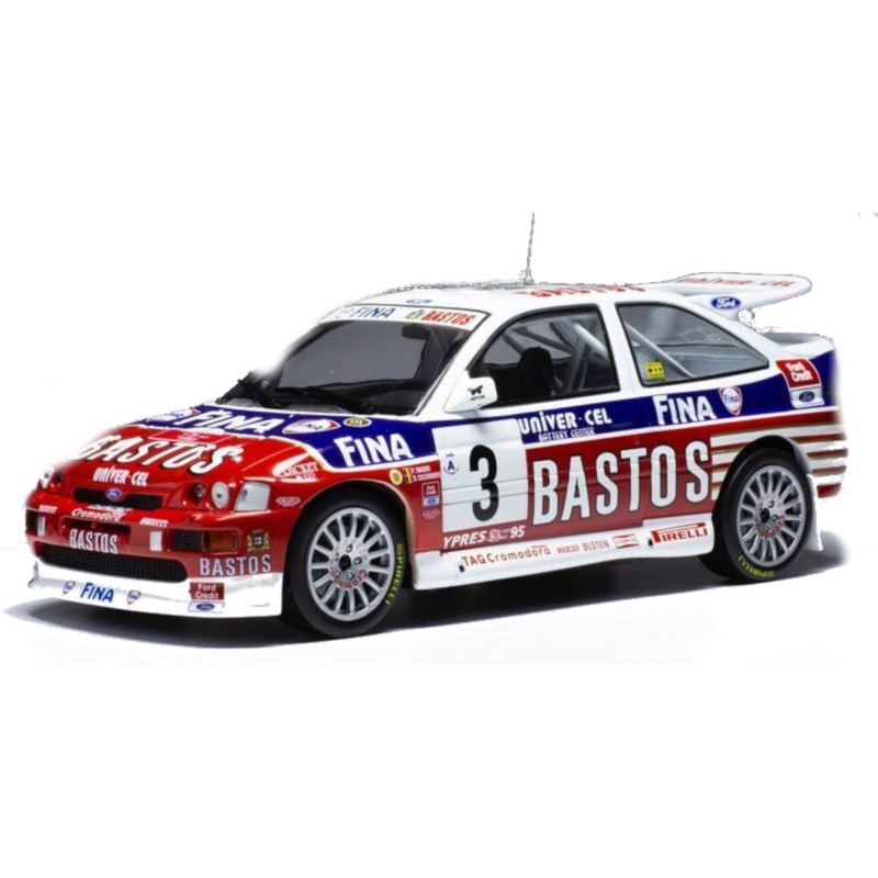 1/24 FORD Escort RS Cosworth N°3 Rallye Ypres 1995