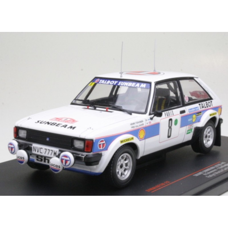 1/24 TALBOT Sunbeam Lotus N°8 Monte Carlo 1981