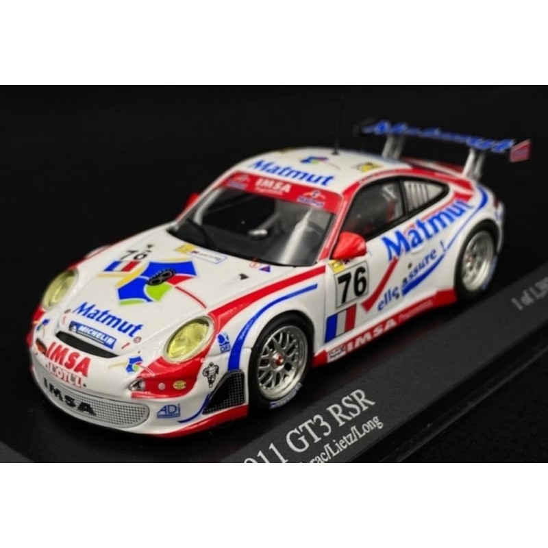 1/43 PORSCHE 911 GT3 RSR N°76 Le Mans 2007