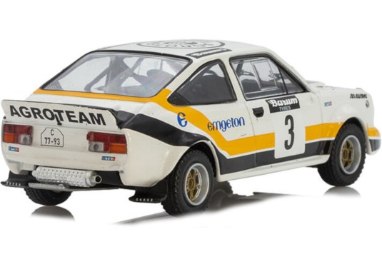 1/43 SKODA MTX 160 RS N°3 Rallye Valasska Zima 1984