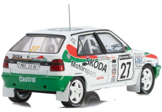 1/43 SKODA Felicia Kit Car N°27 Rallye RAC 1996