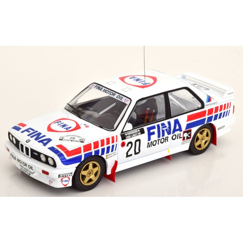1/18 BMW M3 E30 N°20 Rallye 1000 Lakes 1989