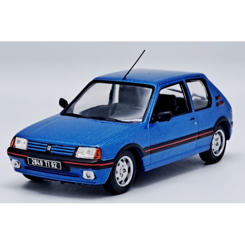 Miniature Odeon 078 Peugeot 205 Gti 1.9 1988 Youngtimer 1/43 IN Box Red