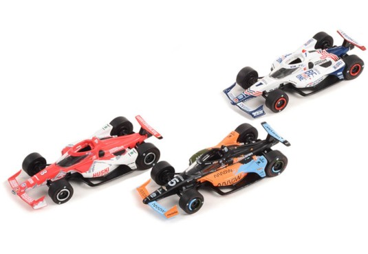 1/64 COFFRET 3 Voitures Indy 500 2022