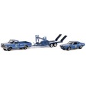 1/64 CHEVROLET C10 1968 + Chevrolet Camaro N°56 1967 + Remorque