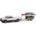 1/64 DODGE Ram 2500 Pick Up + Remorque + Canoë + Kayak 2022