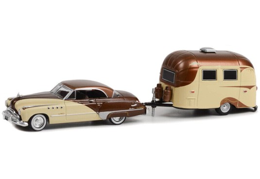 1/64 BUICK Roadmaster 1949 + Caravane Airsteam Bamby