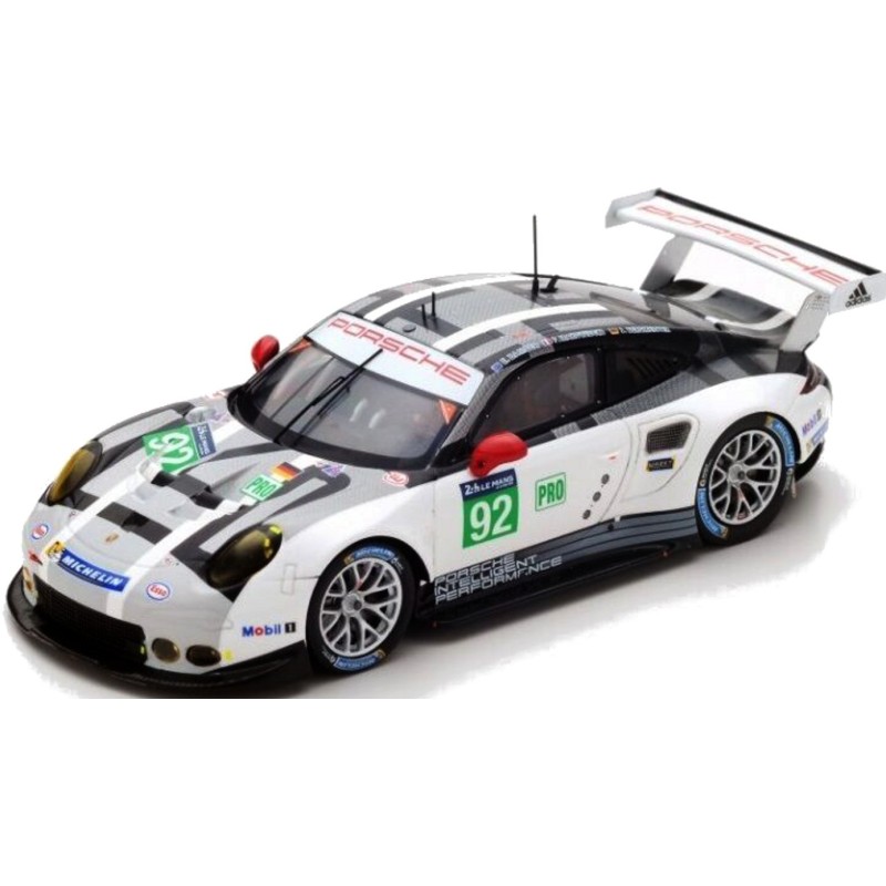 1/43 PORSCHE 991 RSR N°92 24 Heures du Mans 2016 PORSCHE