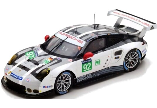 1/43 PORSCHE 991 RSR N°92 24 Heures du Mans 2016 PORSCHE