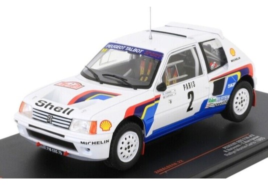 1/24 PEUGEOT 205 T16 N°2 Monte Carlo 1985