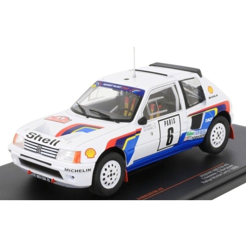 1/24 PEUGEOT 205 T16 N°6 Monte Carlo 1985