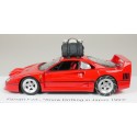 1/43 FERRARI F40  Snow Drifting Japon 1993 + bagages