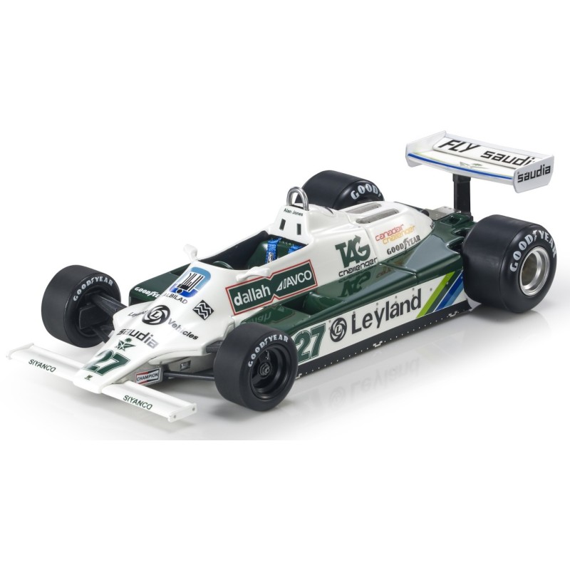 1/18 WILLIAMS FW07B N°27 Grand Prix Canada 1980