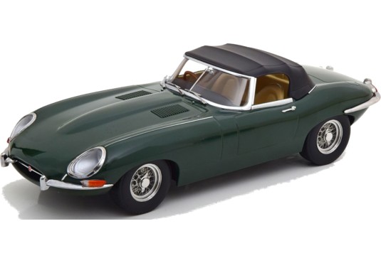 1/18 JAGUAR Type E Cabriolet fermé Série 1 1961