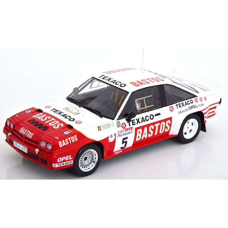 1/18 OPEL Manta 400 N°5 Rallye Ypres 1985