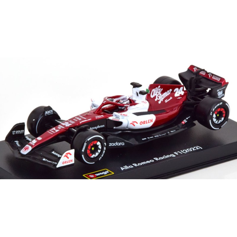 1/43 ALFA ROMEO C42 N°24  Grand Prix Bahrain 2022