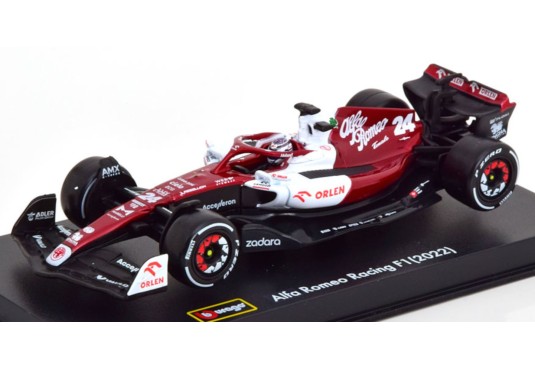 1/43 ALFA ROMEO C42 N°24  Grand Prix Bahrain 2022