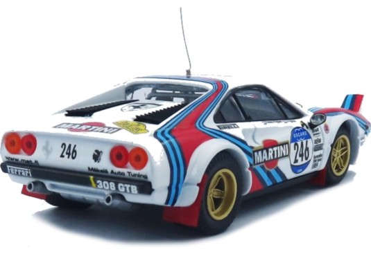 1/43 FERRARI 308 GTB N°246 Tour de Corse Historique 2012