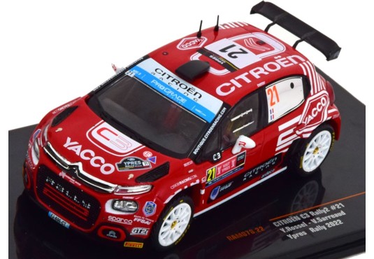 1/43 CITROEN C3 Rally2 N°21...