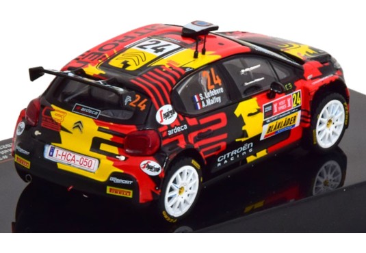1/43 CITROEN C3 Rally2 N°24 Rallye Ypres 2022