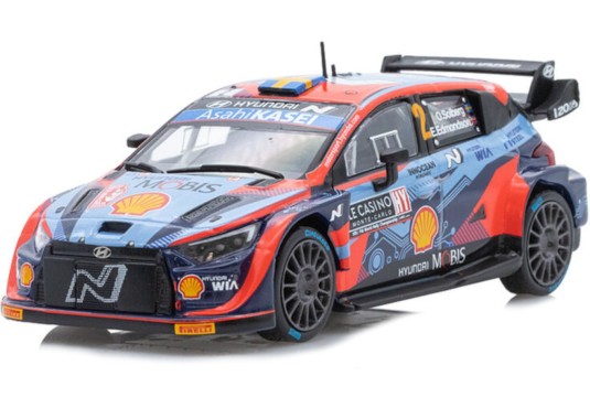 1/43 HYUNDAI i20 Rally1 N°2 Monte Carlo 2022