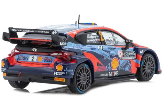 1/43 HYUNDAI i20 Rally1 N°2 Monte Carlo 2022