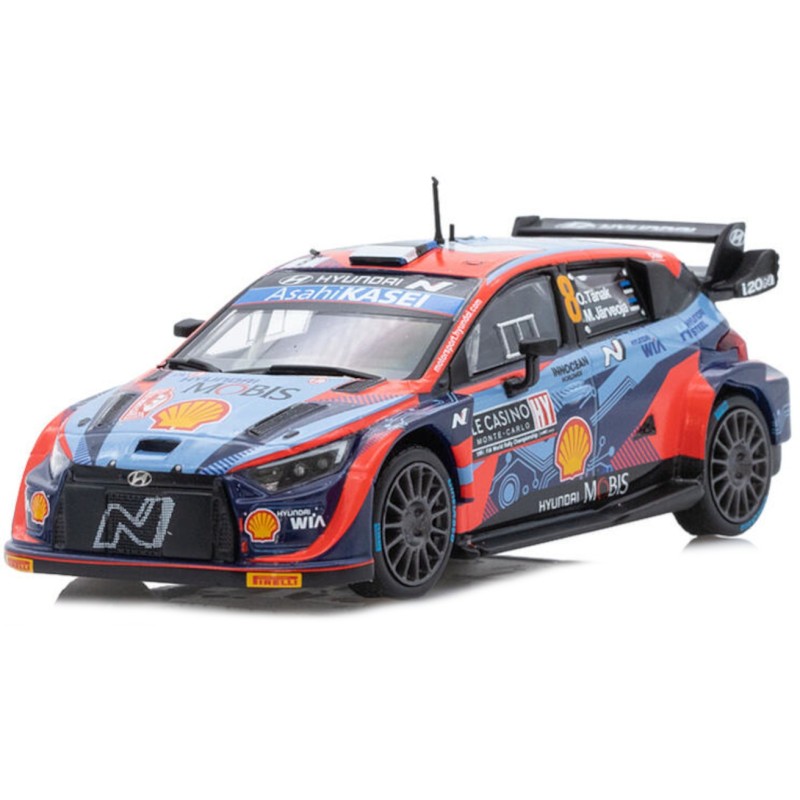 1/43 HYUNDAI i20 Rally1 N°8 Monte Carlo 2022