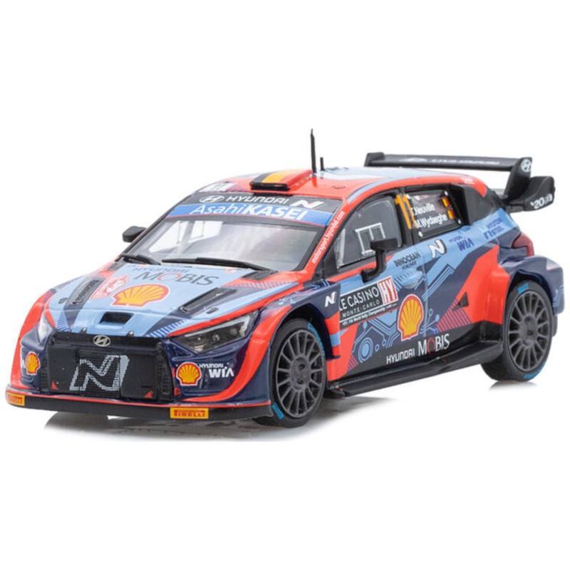 1/43 HYUNDAI i20 Rally1 N°11 Monte Carlo 2022
