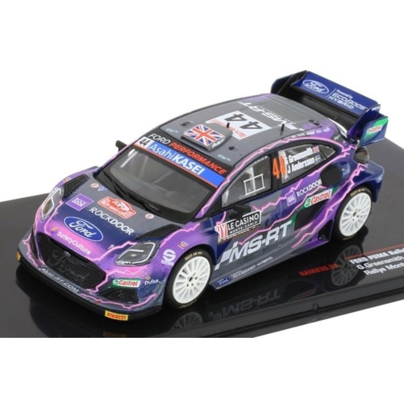 1/43 FORD Puma Rally1 N°44 Monte Carlo 2022