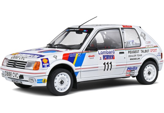 1/18 PEUGEOT 205 GTI N°111 Rallye RAC Lombard 1988