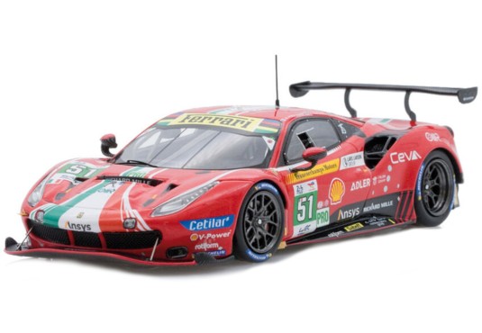 1/43 FERRARI 488 GTE N°51...