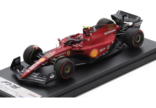 1/43 FERRARI F1-75 N°55 Grand Prix Grande Bretagne 2022