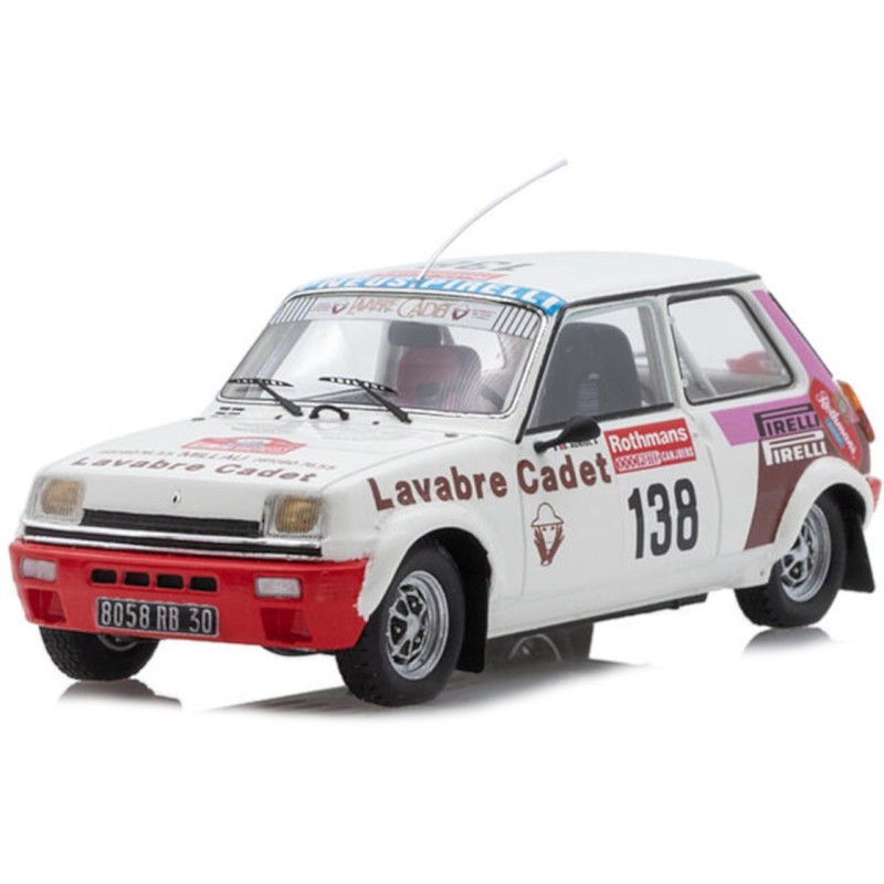 1/43 RENAULT 5 Gr5 N°138 Rallye 1000 Pistes 1983